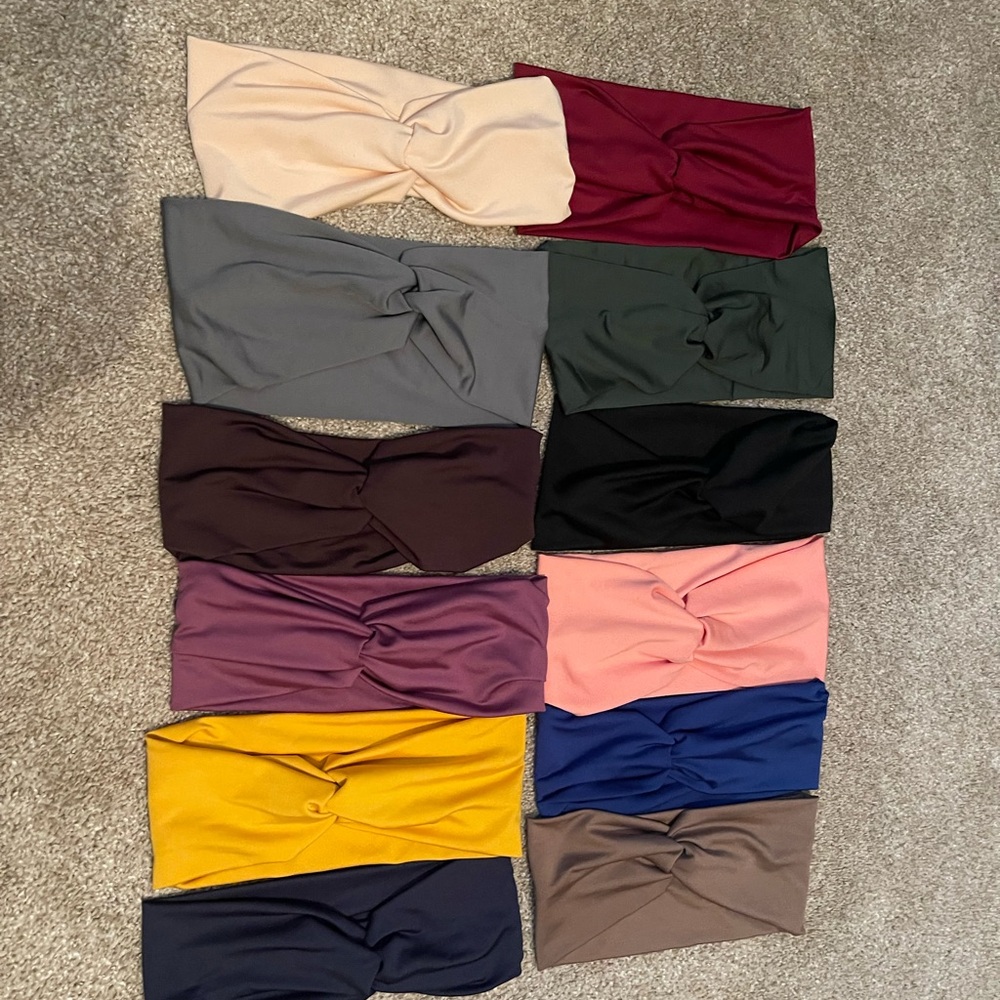 Amazon Women's Colorful Hairband Set